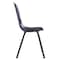 Flash Furniture 661 lb. Capacity Navy Stack Chair w/ Black Frame RUT-16-PDR-NAVY-GG - alternate 7